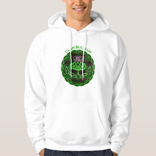 Moletom Buchan Scottish Tartan Celtic Thistle (Frente)