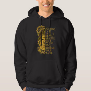 Moletom Buda Garota Espiritual Homens Design Roupas Med