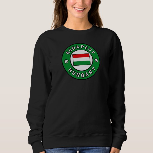 Moletom Budapest Hungria (Frente)