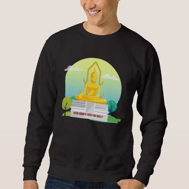 Moletom Buddha Mindfulness Buddhist Gautama Buddhism Lovin (Frente)