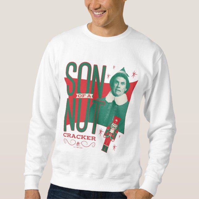 Moletom Buddy, o Filho do Elf de um Noz-Cracker (Frente)