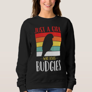 Moletom Budgerigar Budget Só Uma Menina Que Adora Os Orçam