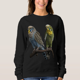 Moletom Budgie Budgies Budgerigar Parakeet Birds Birdwatch