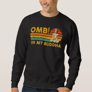 Moletom Budismo Buda Budista Retro OMB! Oh Meu Buda
