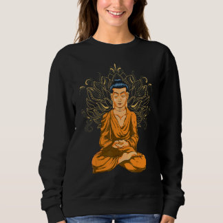 Moletom Budismo Zen Flor de Lótus Espiritual Buda Budista