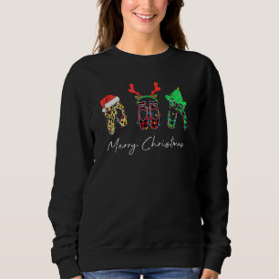 Moletom Búfalo Xadrez Ballet Bailarina Papai Noel Natal Al