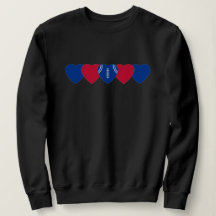 Buffalo Bills Heart Dark
