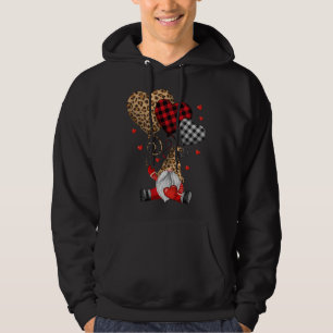 Moletom Buffalo Red Black Xadrez E Leopard Hearts Valenti