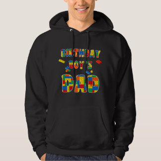 Moletom Building Block Dad Of Birthday Boy