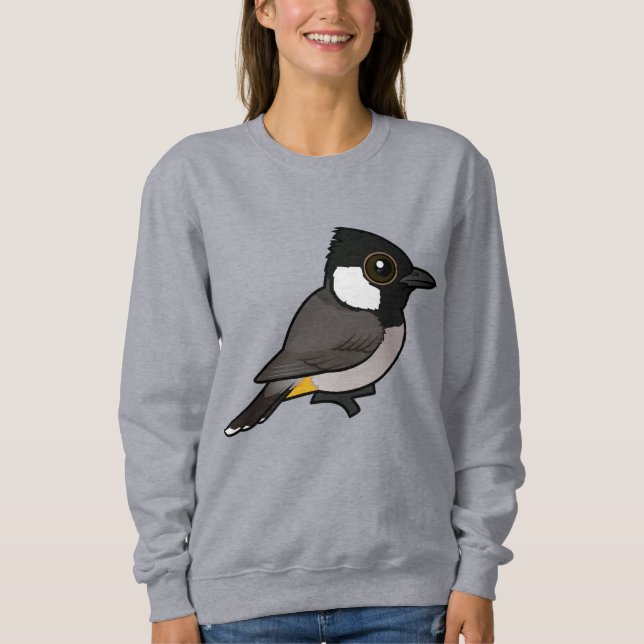 Moletom Bulbul-de-orelha-branca Birdorable (Frente)