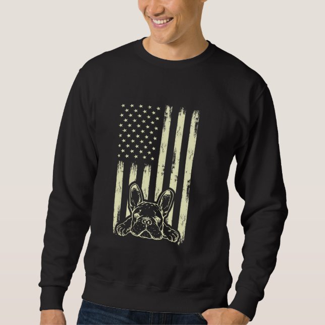 Moletom Buldogue Francês Americano (Frente)