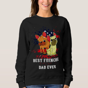 Moletom Buldogue Francês dos Estados Unidos do pai