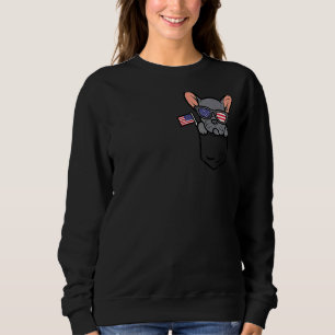 Moletom Buldogue Francês Pocket Frenchie American Usa 4º d
