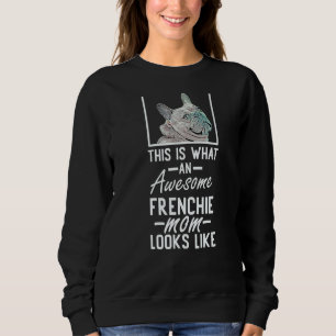Moletom Buldogue Francês Sente Francês Por Mulher Roupa Cl