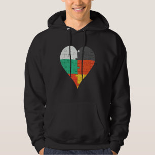 Moletom Búlgaro Flag Heart