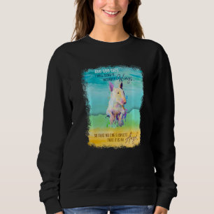 Moletom Bull Terrier Birthday Para Crianças Adolescentes B
