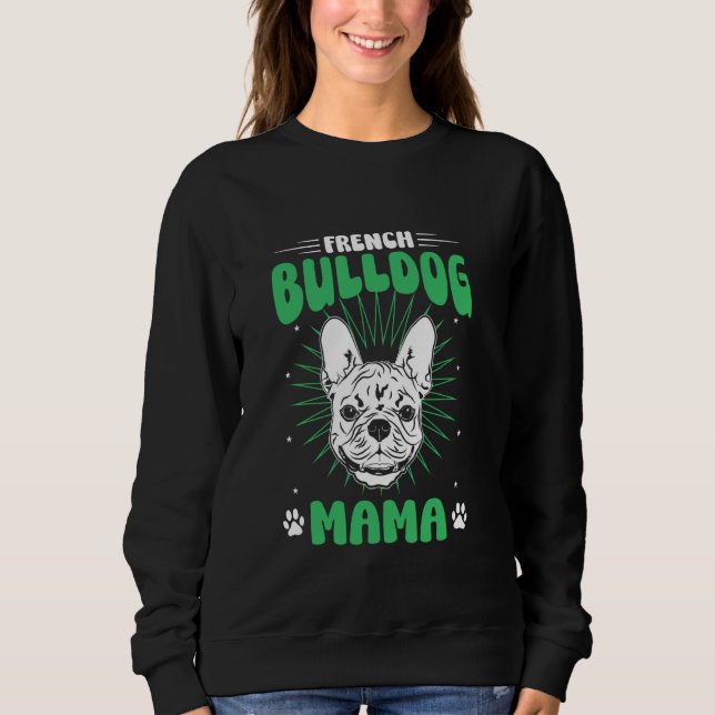 Moletom Bulldog Mama Francesa (Frente)