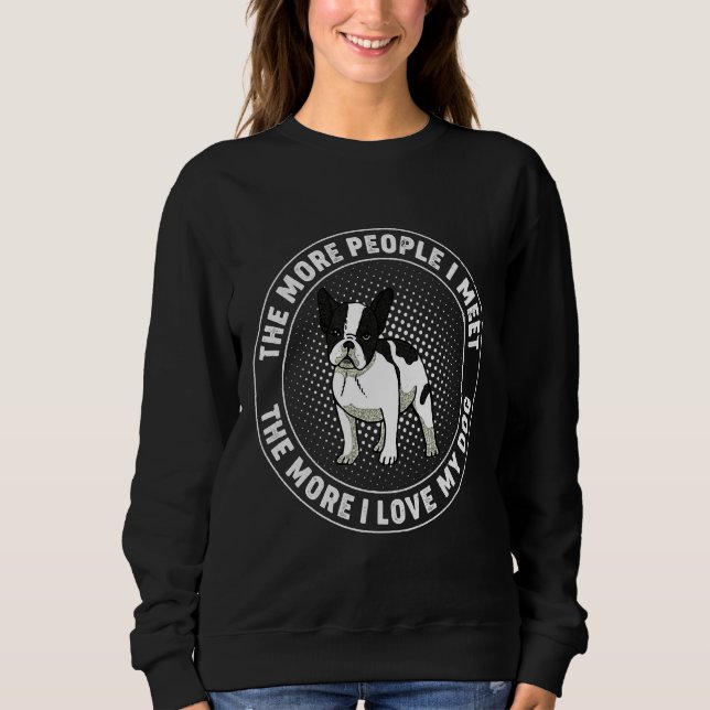 Moletom Bulldog Men Mulheres Francesas (Frente)
