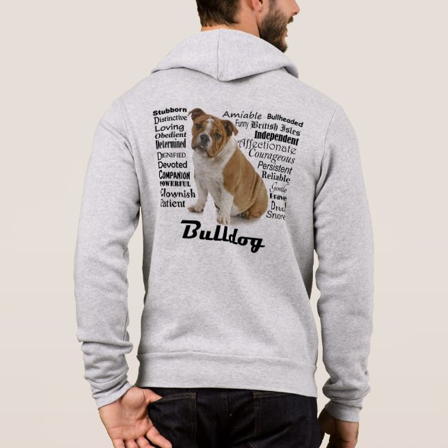 Moletom Bulldog Traits Hoodie (Verso)
