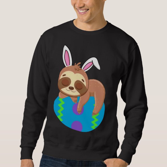 Moletom Bunny Ear Sloth (Frente)