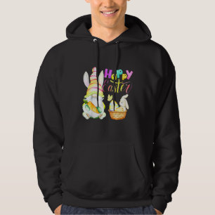 Moletom Bunny Gnome Rabbit Ovos de caça ao Felz pascoa Dia