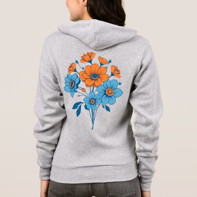 Moletom Buquê de flores (Verso)