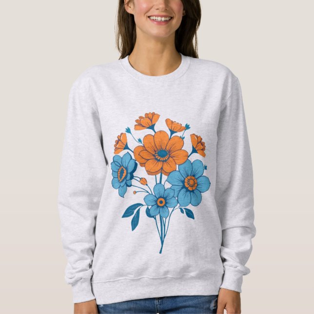 Moletom Buquê de flores (Frente)