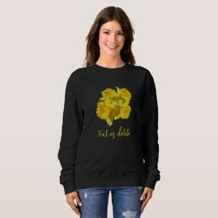 Moletom Buquê de Flores Amarelas Daffodil Personalizadas