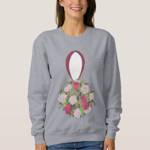 Moletom Buquê Flor Noiva Bridesmaid Casaco