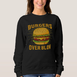 Moletom Burgers Ove Blow Dark Humor Sarcastic Weird Meme J