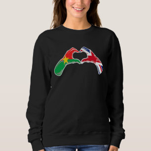 Moletom Burkina Faso Bandeira Britânica Burkinabe Britâni