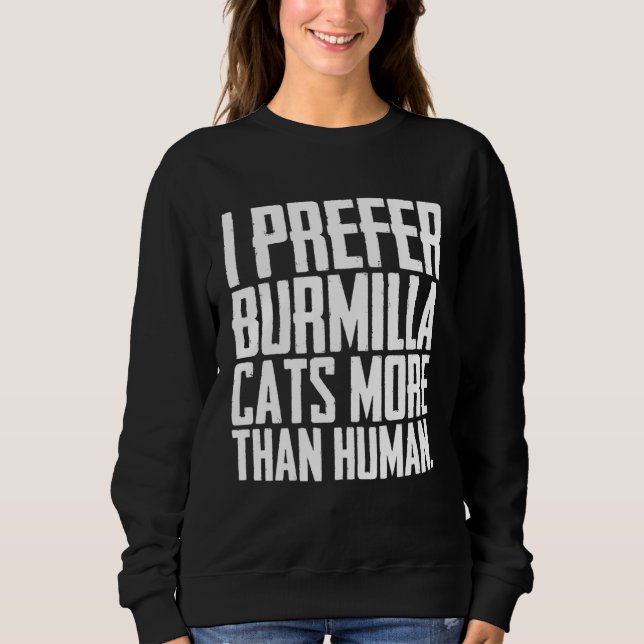 Moletom Burmilla kitten  Burmilla mom  Burmilla father (Frente)
