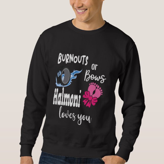 Moletom Burnouts ou Arcos Halmoni te ama Coreano Gr (Frente)