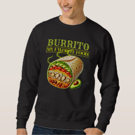 Moletom burrito minha comida favorita
