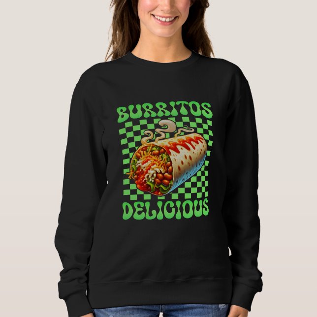 Moletom burritos deliciosos (Frente)
