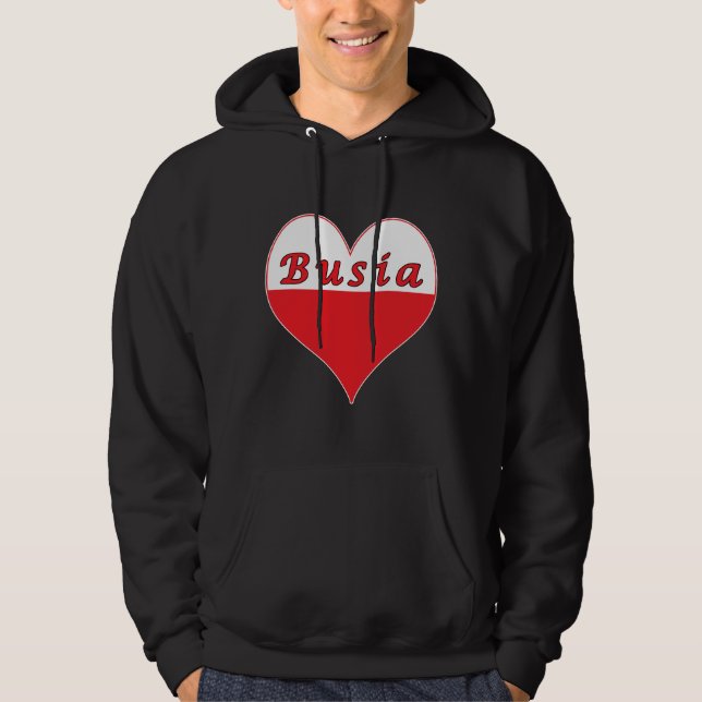 Moletom Busia Polonês Heart (Frente)