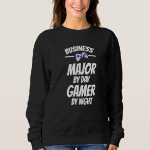 Moletom Business Major By Day Gamer By Night Video Game Pl