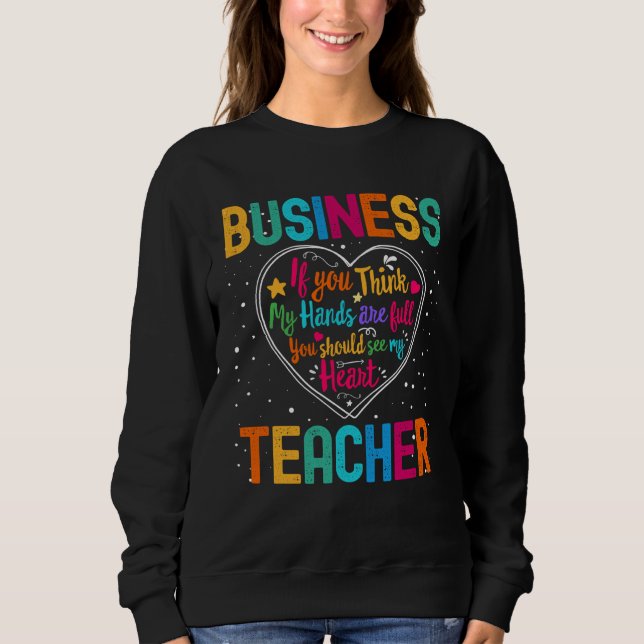 Moletom Business Teacher Appreciation Week Back to School  (Frente)