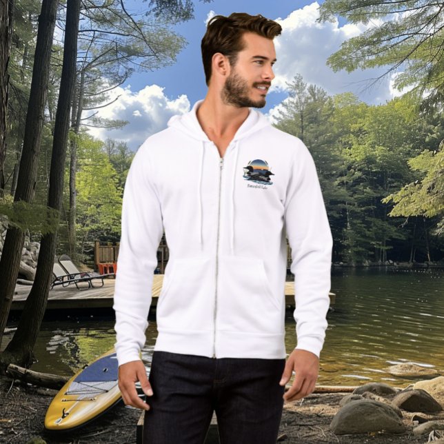 Moletom Butterfield Lake Loon Pair (Criador carregado)