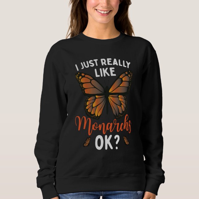 Moletom Butterfly Entomology Monarch (Frente)