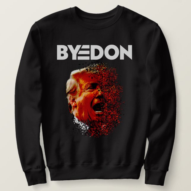 Moletom Byedon, troco perdido, Biden ganhou (Frente do Design)
