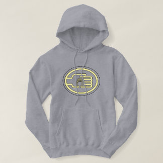 Moletom C2B: Logotipo da Cinza Hoodie - YB