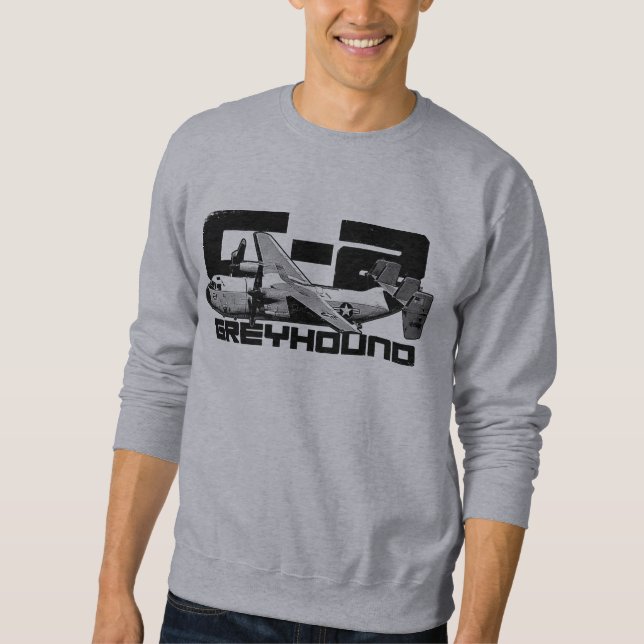Moletom C-2 Camisola Básica Masculina Greyhound (Frente)