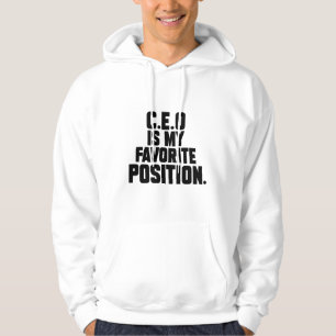 Moletom C.E.O. é a minha posição favorita