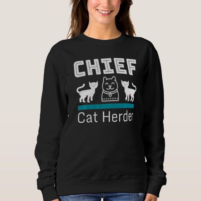 Moletom Ca Chefe Cat Herder (Frente)