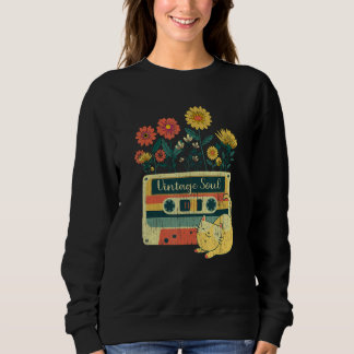 Moletom Ca for woman Retro Soul Flowers Wildflower 1