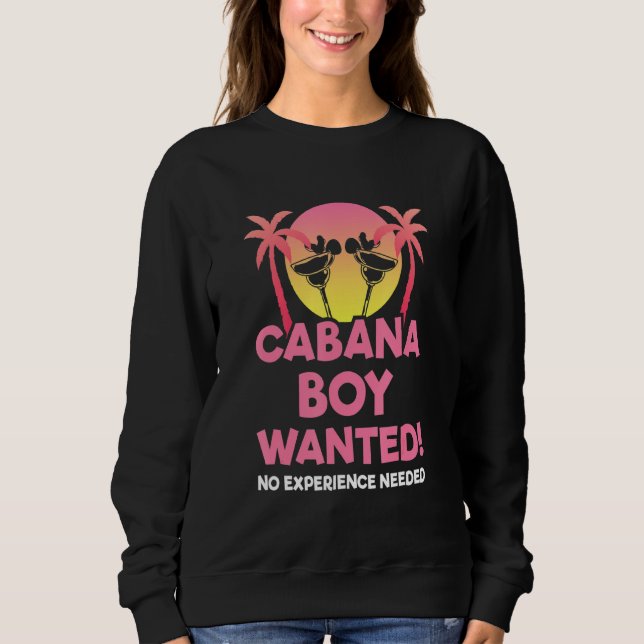 Moletom Cabana Boy precisava de uma festa de diversão, Sum (Frente)