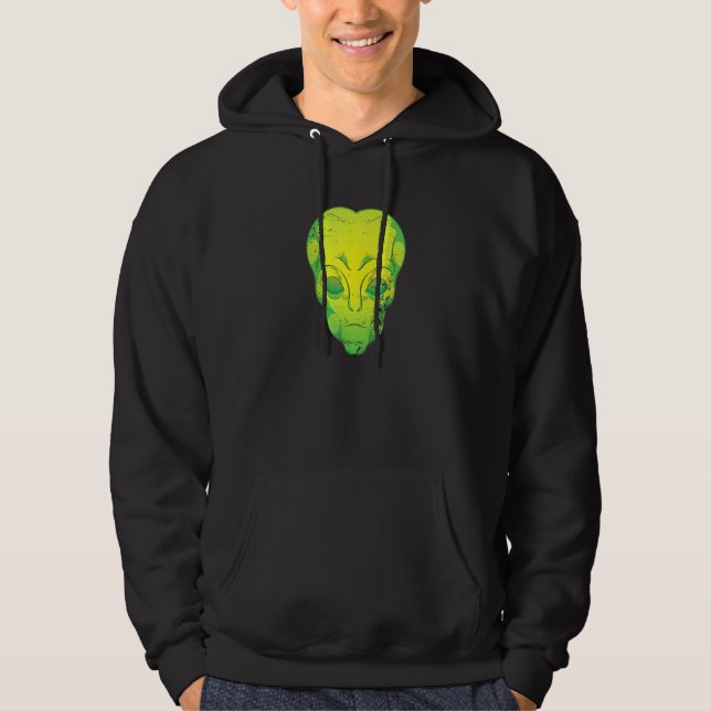 Moletom Cabeça De Alienígena Espacial Exterior Ufo Obj Voa (Frente)