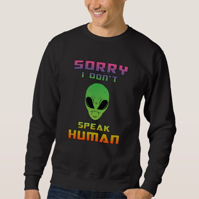 Moletom Cabeça De alienígena Ufo Aliens Área Espacial 51 P (Frente)