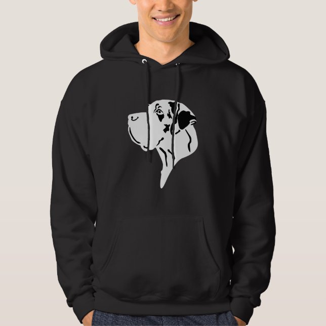 Moletom Cabeça de Dogue manchada (Frente)